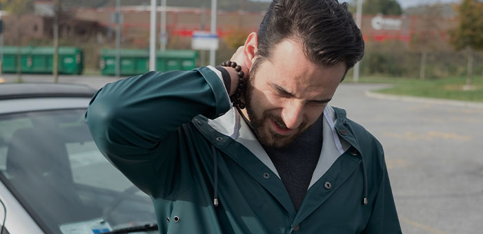 patient with vertebral subluxation needing auto accident chiropractor in Allen